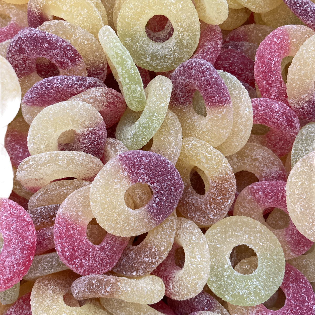 Tutti Frutti Sour Rings