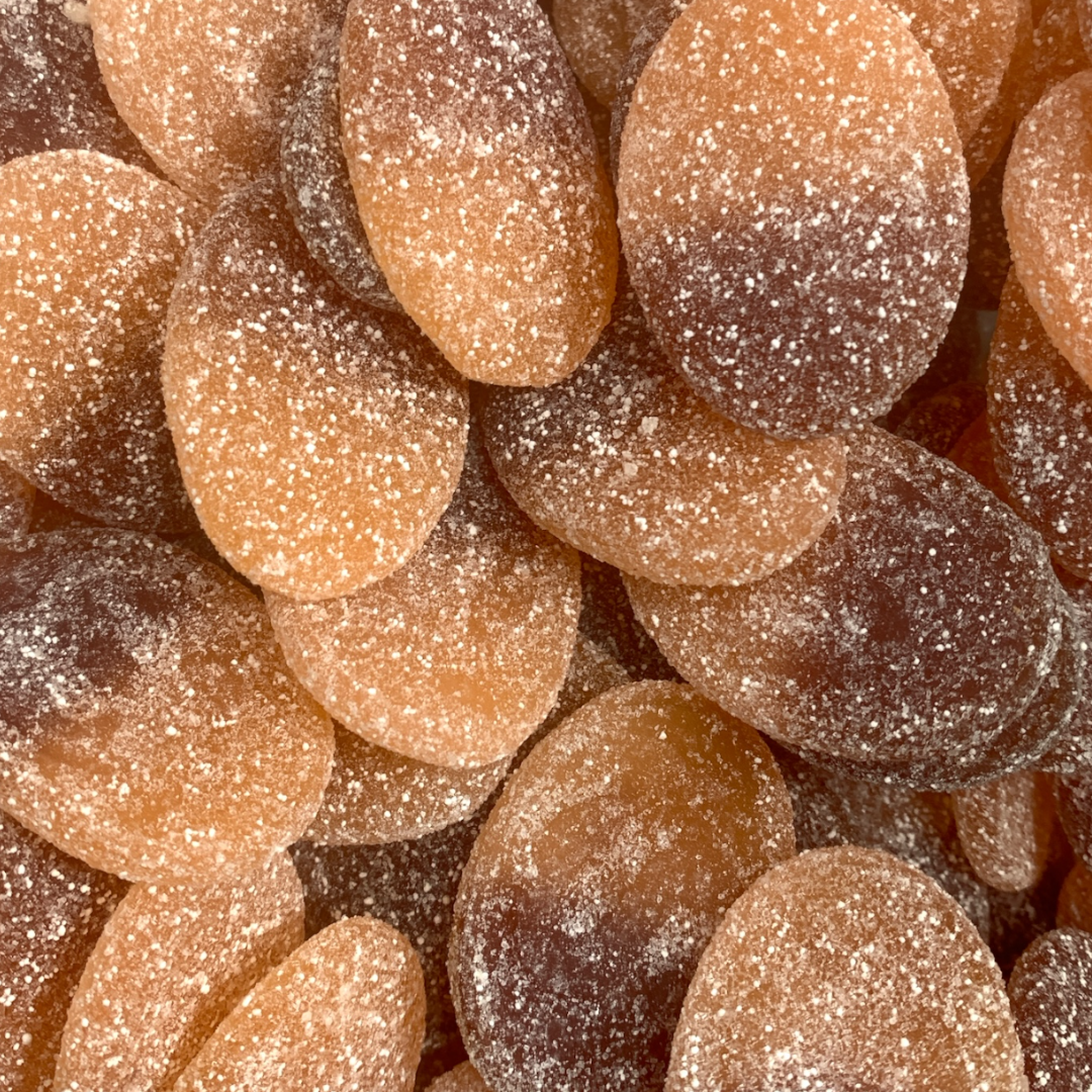 Sour Peach and Cola Ovals