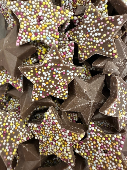 Milk Chocolate Jazzle Stars