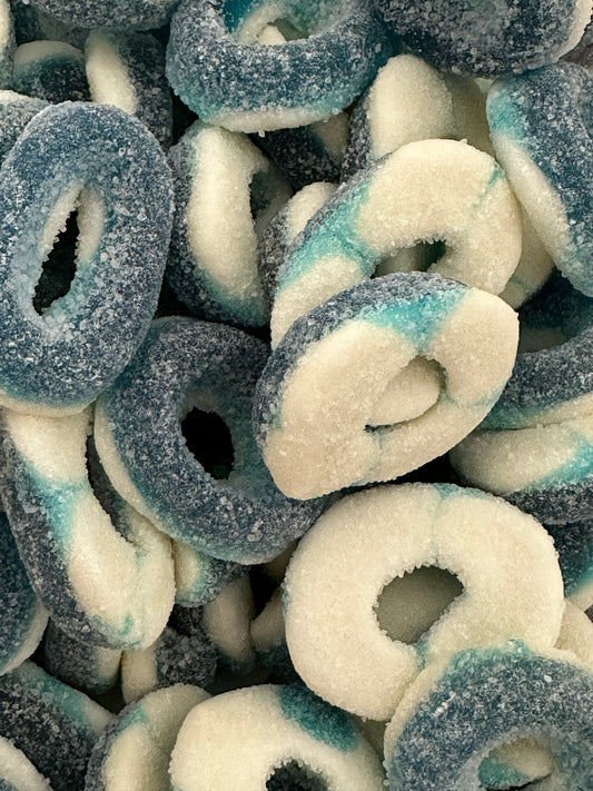 Fizzy Blue raspberry Rings