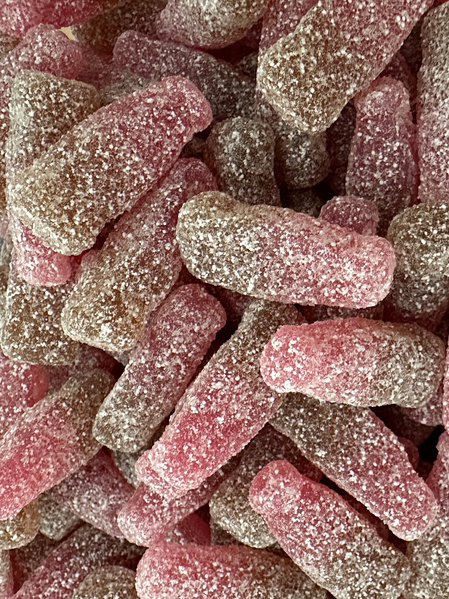 Fizzy Cherry Cola Bottles