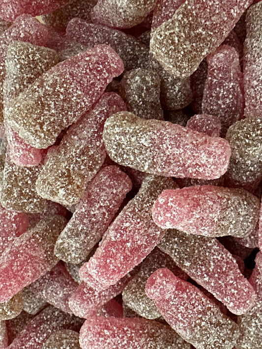 Fizzy Cherry Cola Bottles