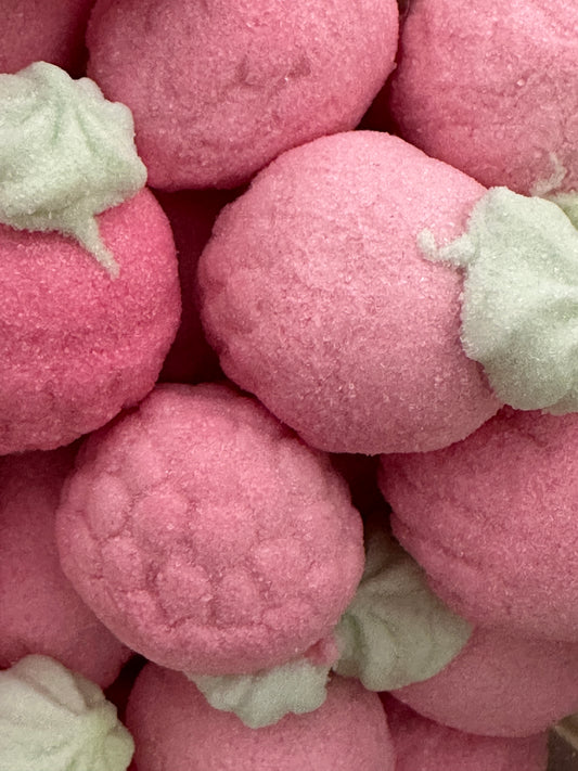 Jelly Filled Raspberry Marshmallows