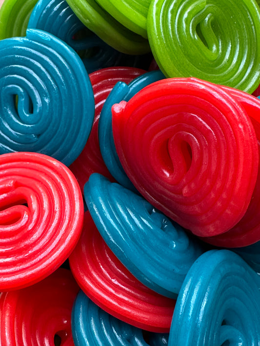 Multi Coloured Fruit Wheels