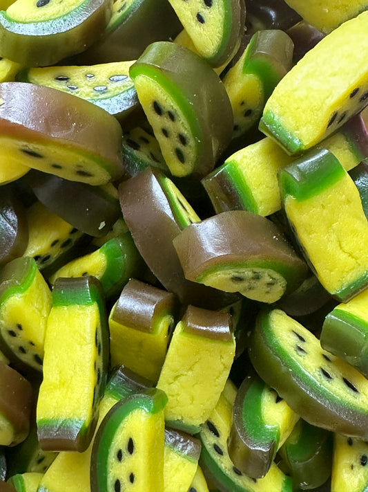 Passion Fruit Liquorice Slices