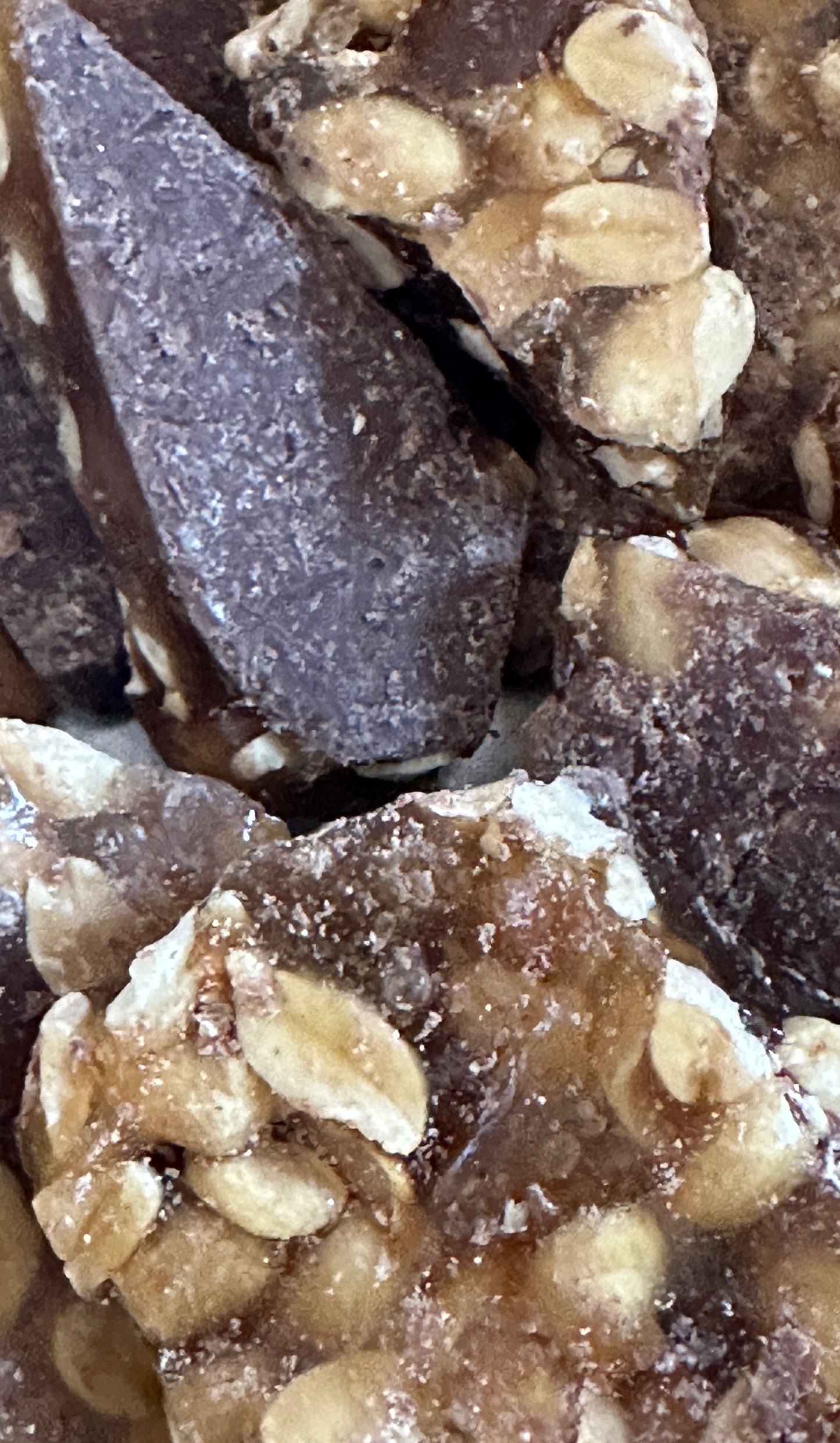 Chocolate Coated Peanut Brittle