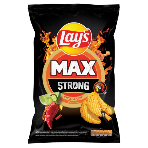 Max Strong Chilli & Lime Lays