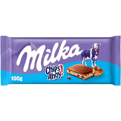 Milka Chips Ahoy Chocolate Bar