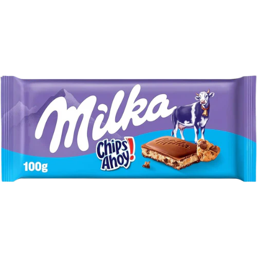 Milka Chips Ahoy Chocolate Bar