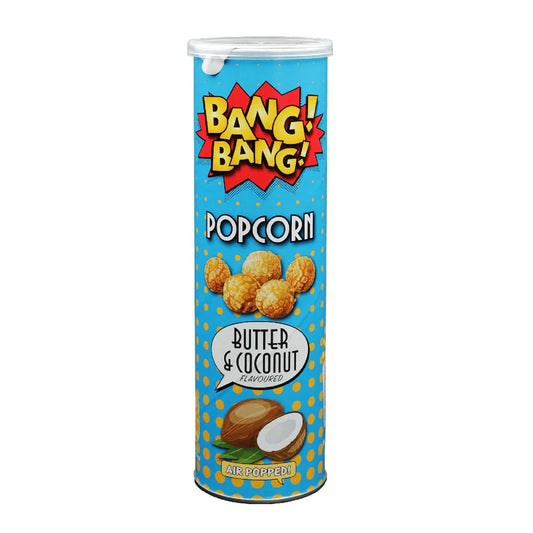Butter & Coconut Bang Bang Popcorn